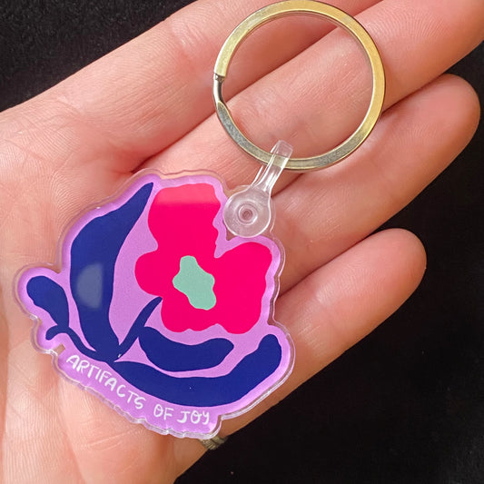 Keychain Flower