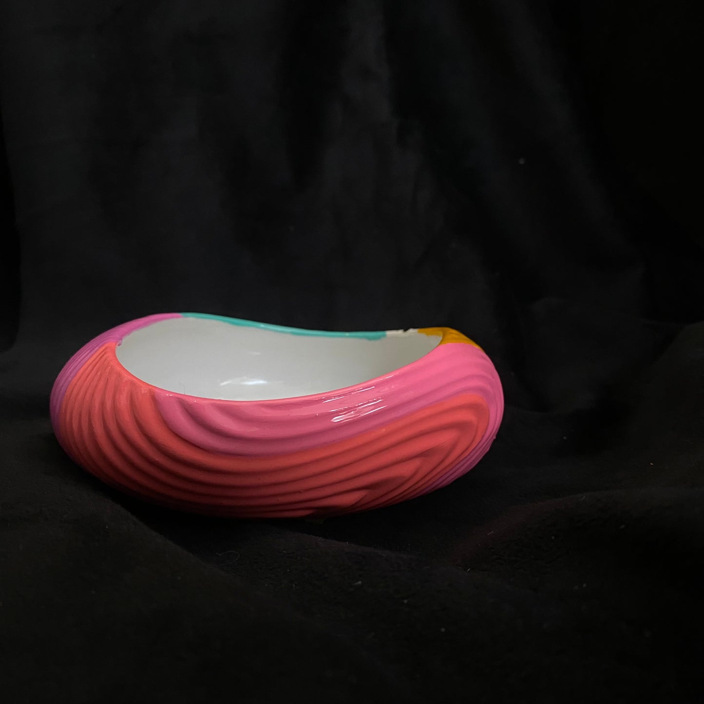 Modern Artifact Abstract Ceramic Dish