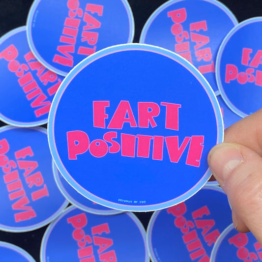 Sticker Fart Positive