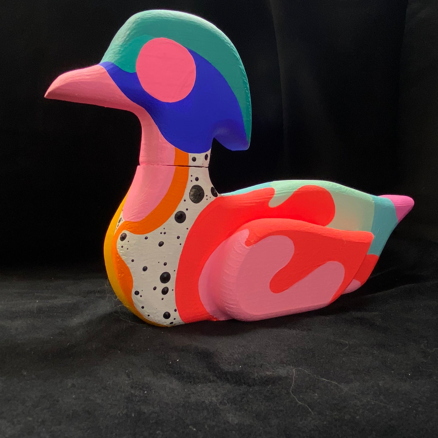 Modern Artifact Pink Cheek Duck