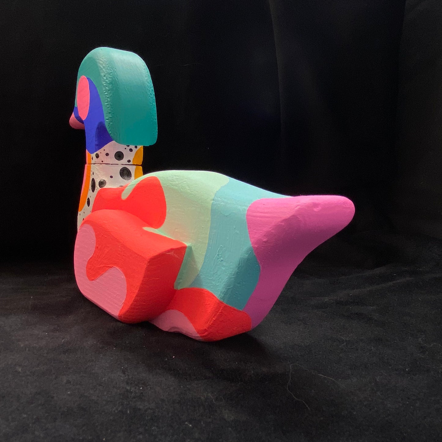 Modern Artifact Pink Cheek Duck