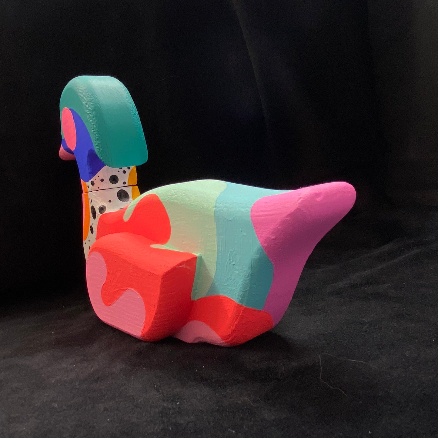 Modern Artifact Pink Cheek Duck