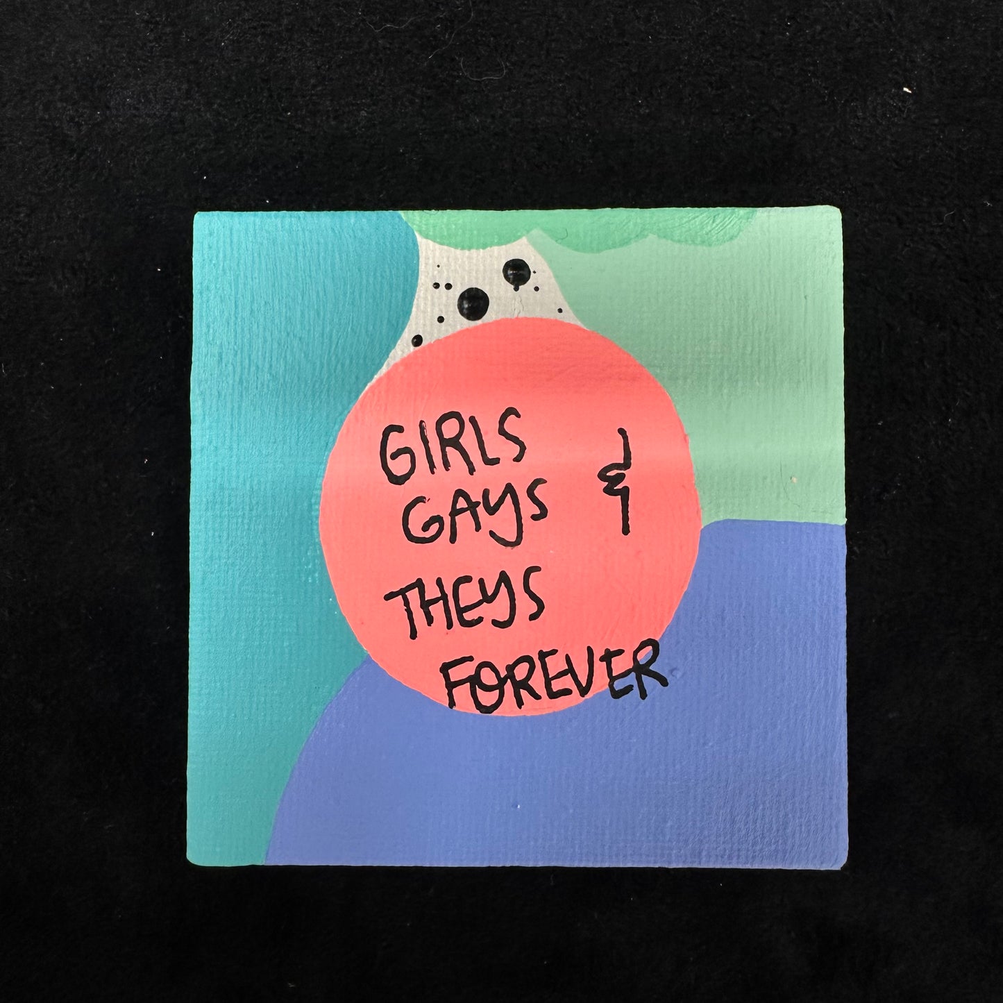 Tiny Feminist Painting CUSTOM ORDER