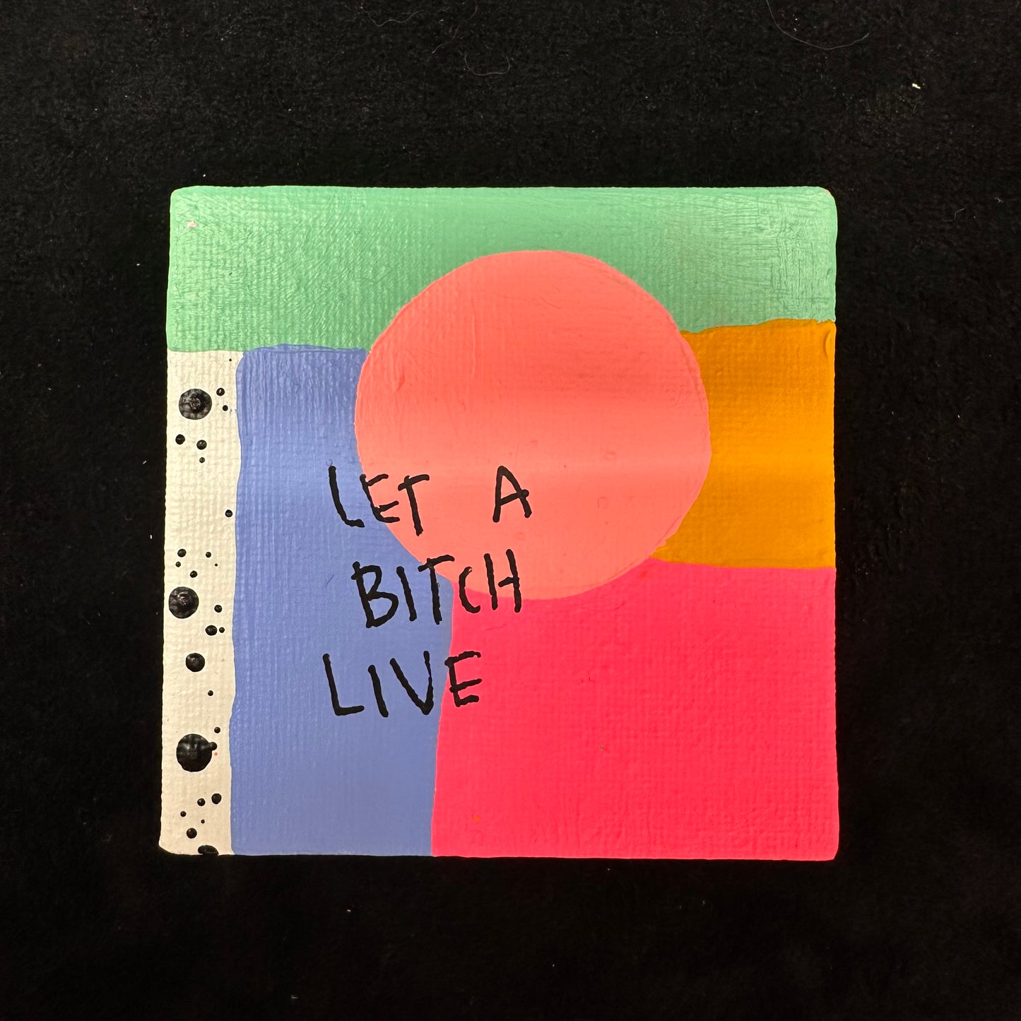 Tiny Feminist Painting CUSTOM ORDER