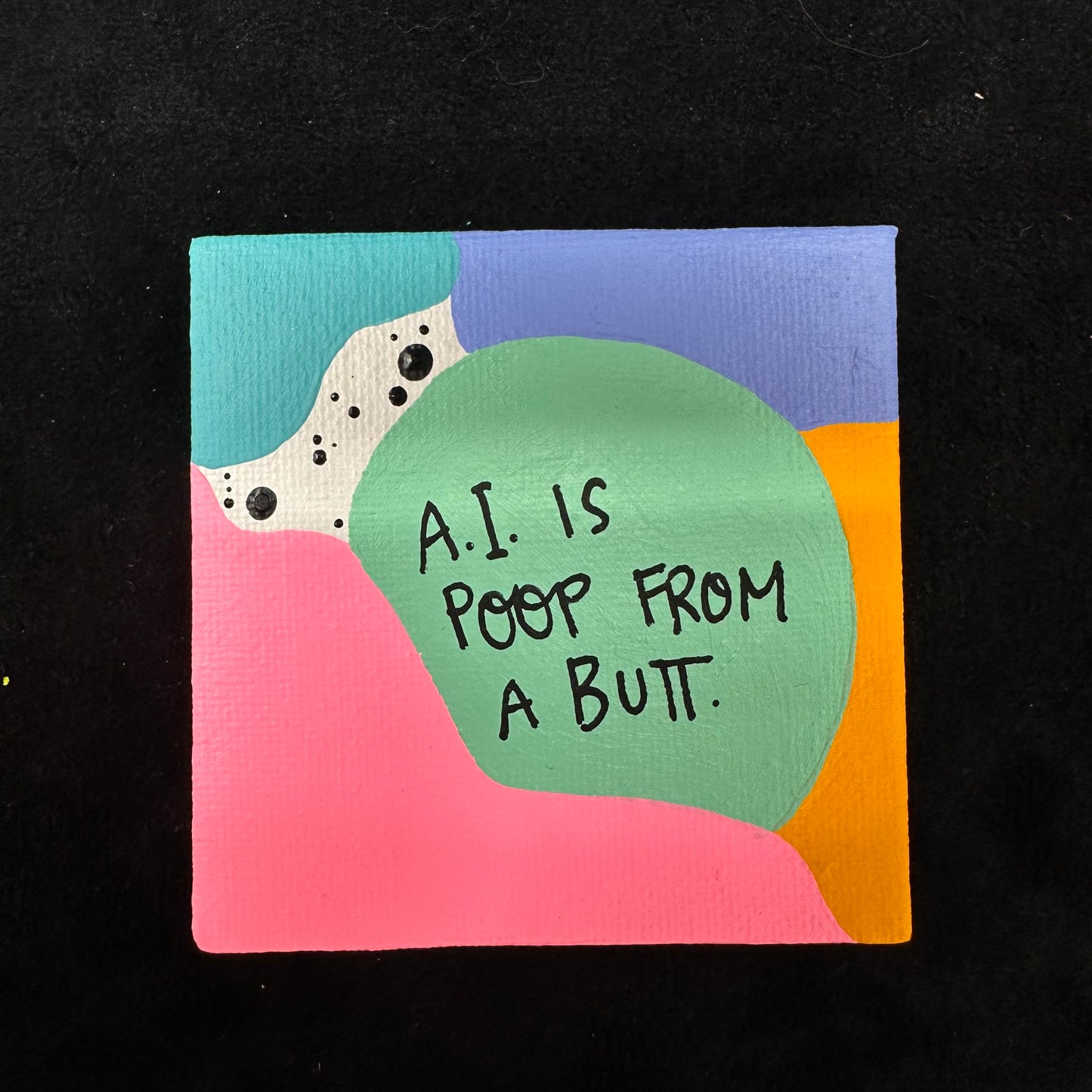 Tiny Feminist Painting CUSTOM ORDER