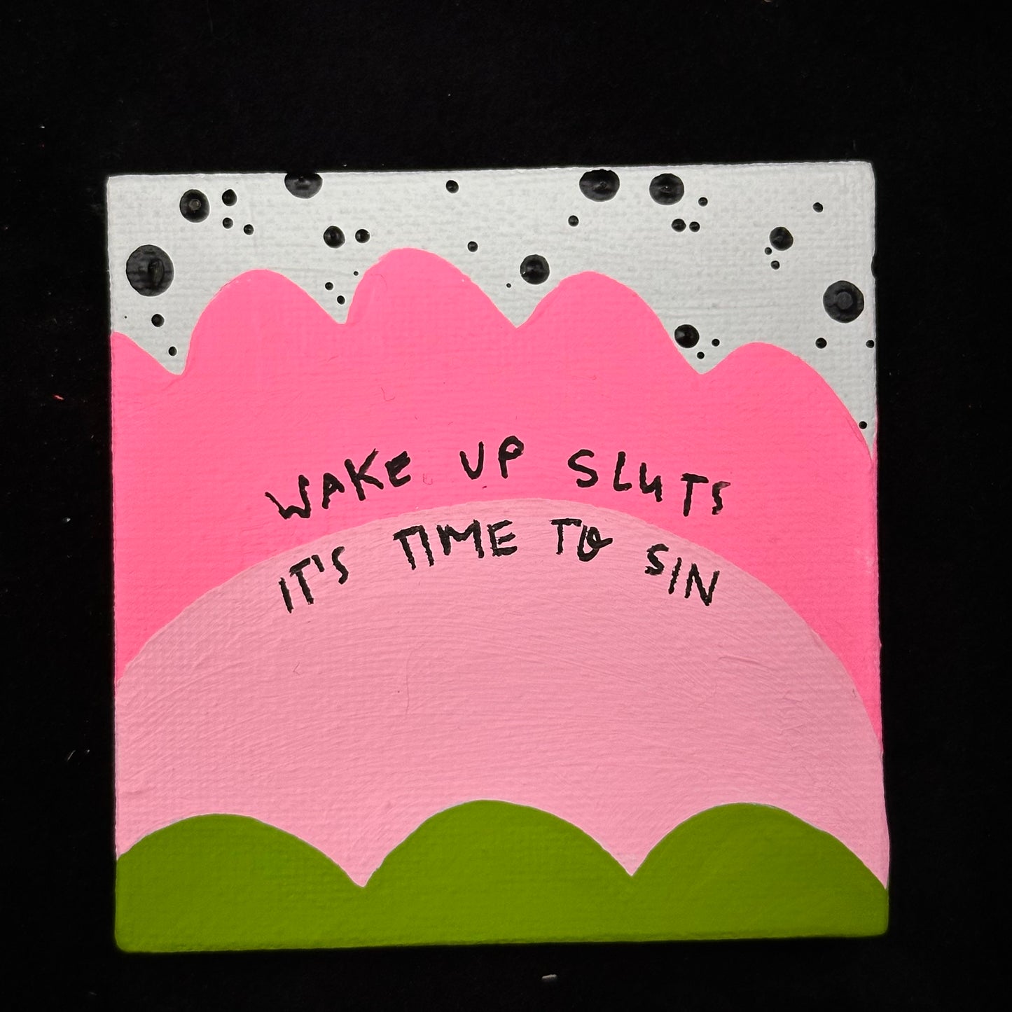 Tiny Feminist Painting CUSTOM ORDER