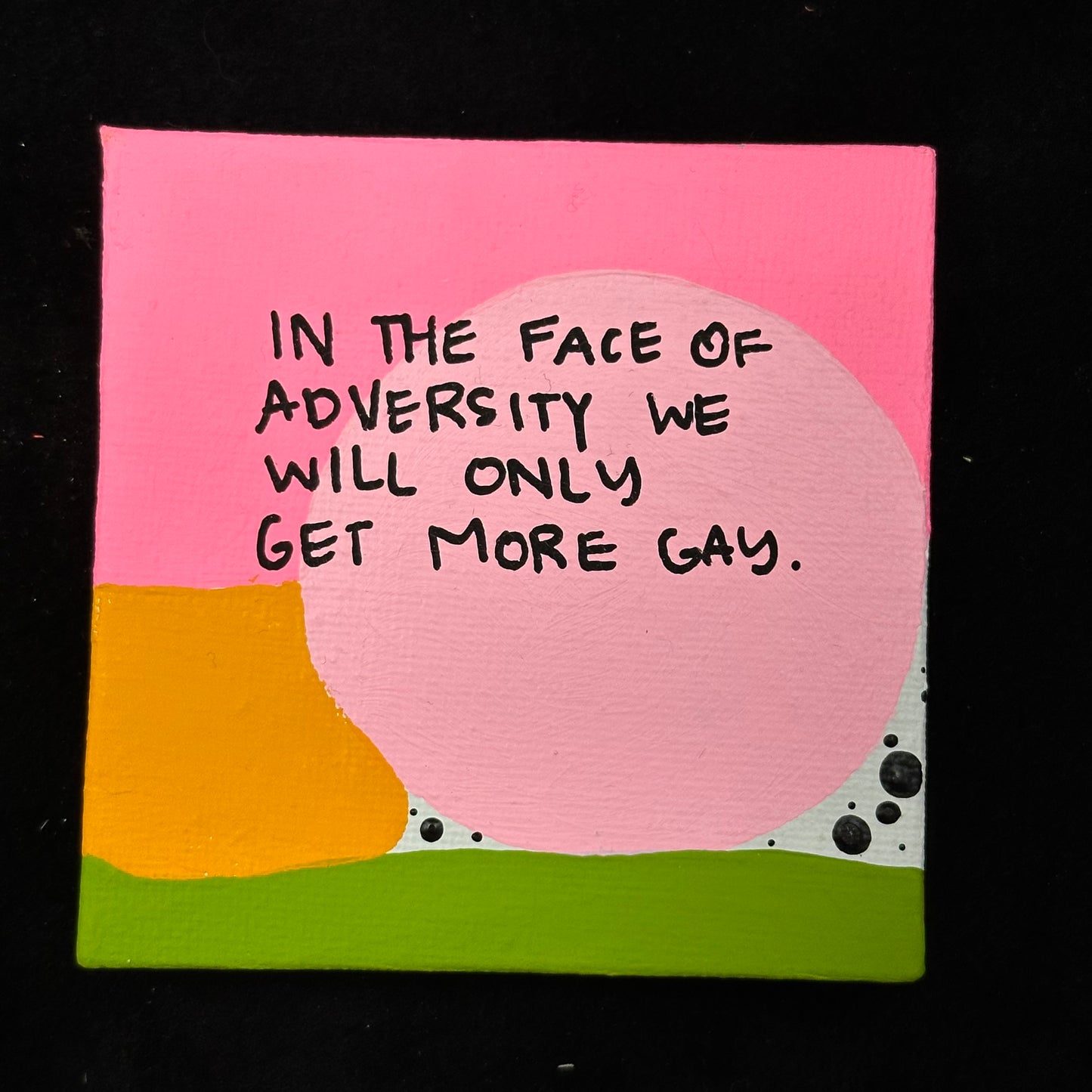 Tiny Feminist Painting CUSTOM ORDER