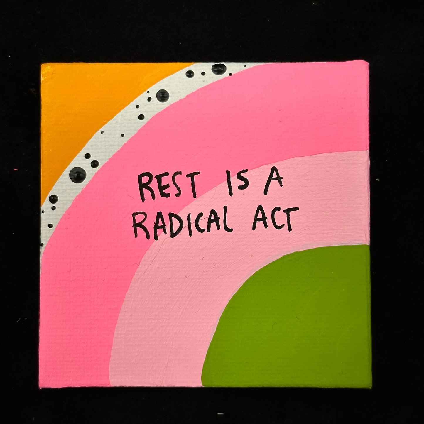 Tiny Feminist Painting CUSTOM ORDER