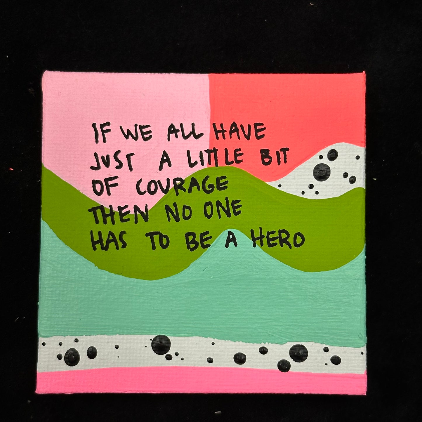 Tiny Feminist Painting CUSTOM ORDER