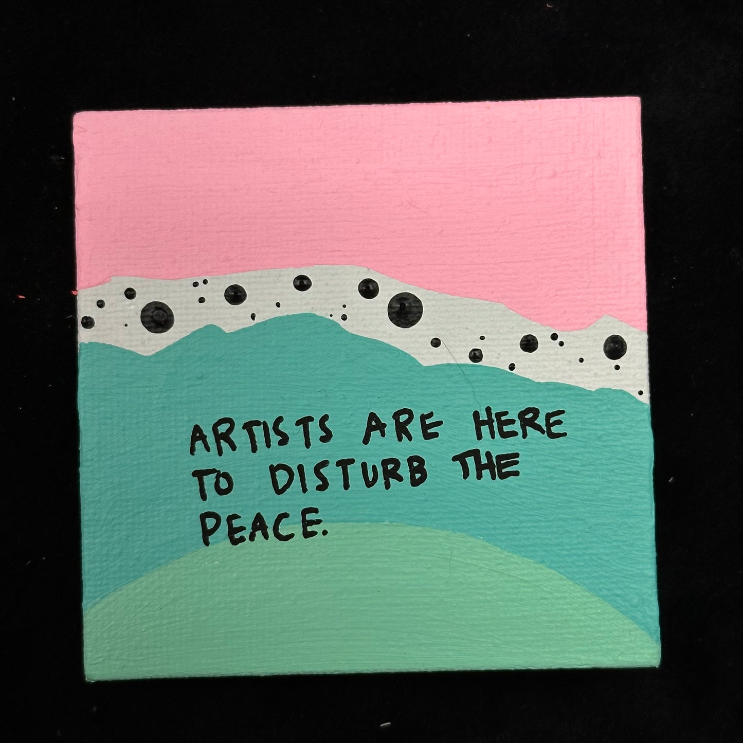 Tiny Feminist Painting CUSTOM ORDER