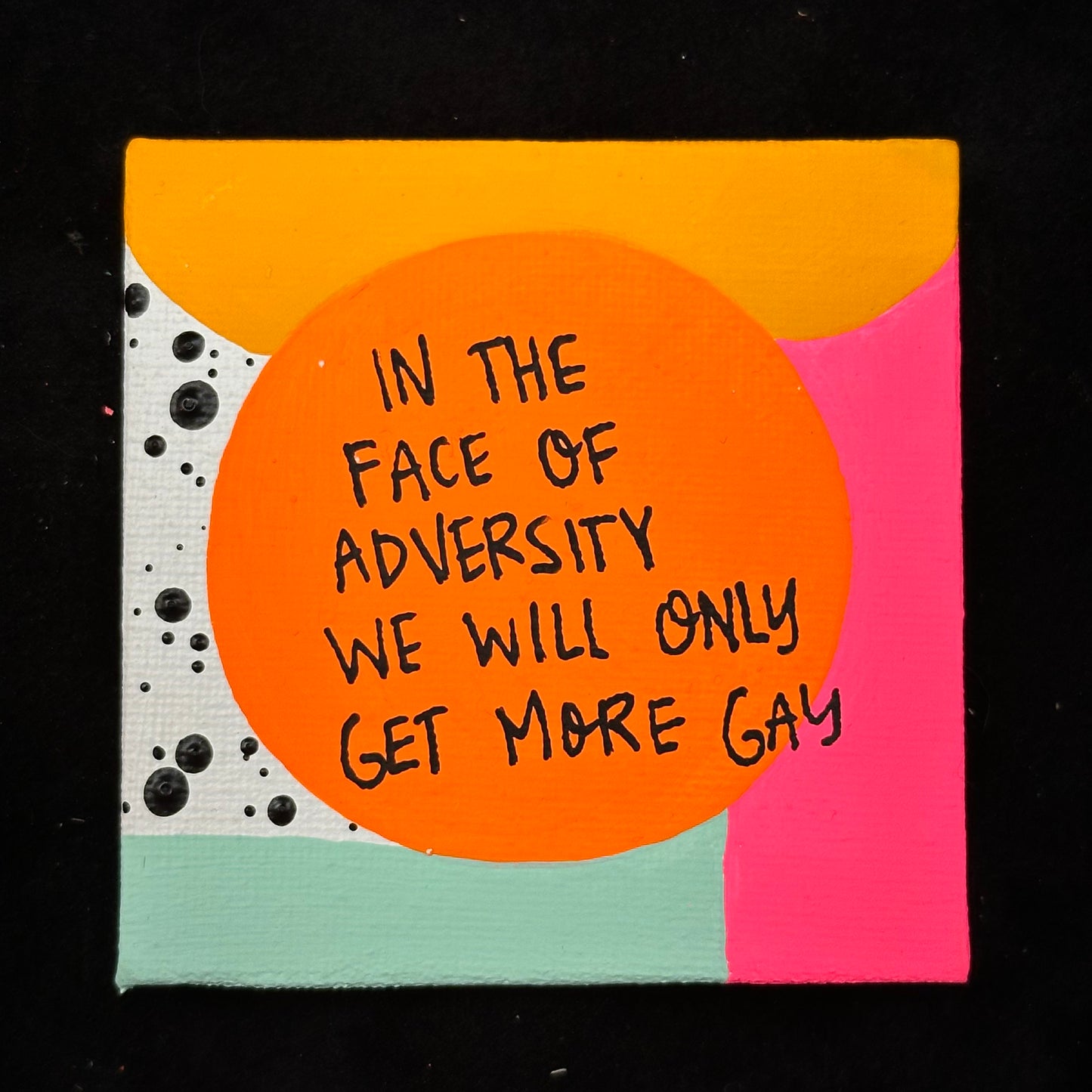 Tiny Feminist Painting CUSTOM ORDER