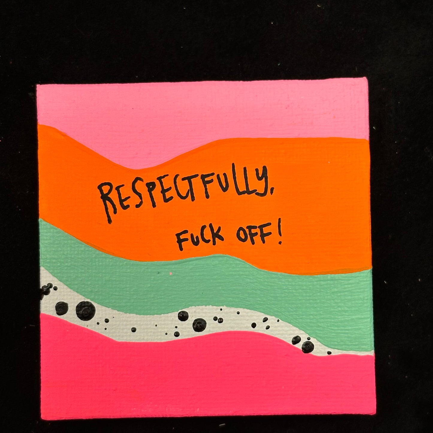 Tiny Feminist Painting CUSTOM ORDER