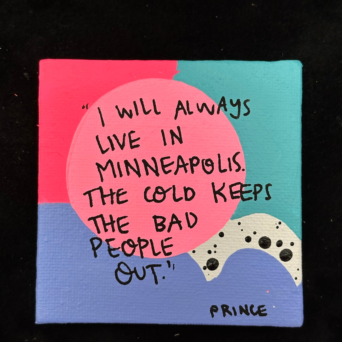 Tiny Feminist Painting CUSTOM ORDER