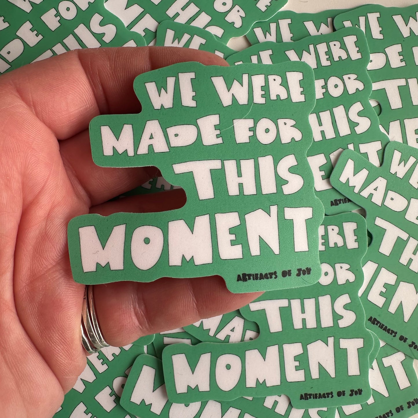 Sticker We Were Made For This Moment Mutual Aide Fundraiser