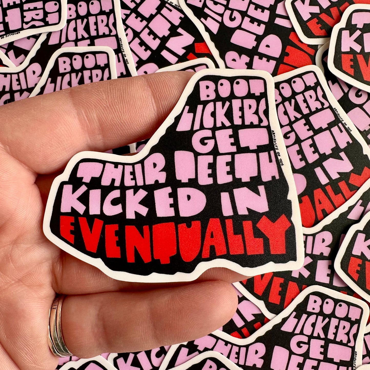 Sticker Bootlickers Mutual Aide Fundraiser