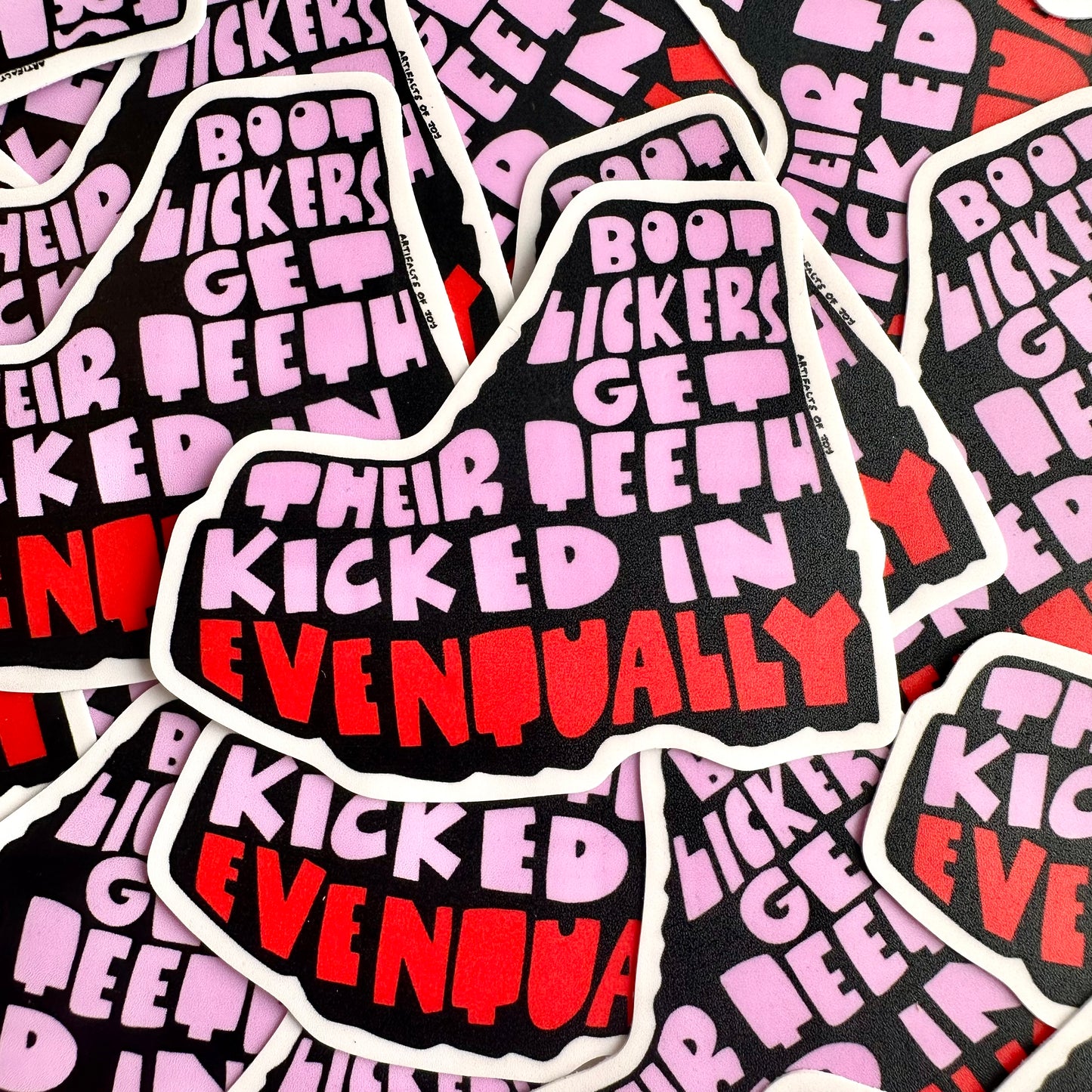 Sticker Bootlickers Mutual Aide Fundraiser