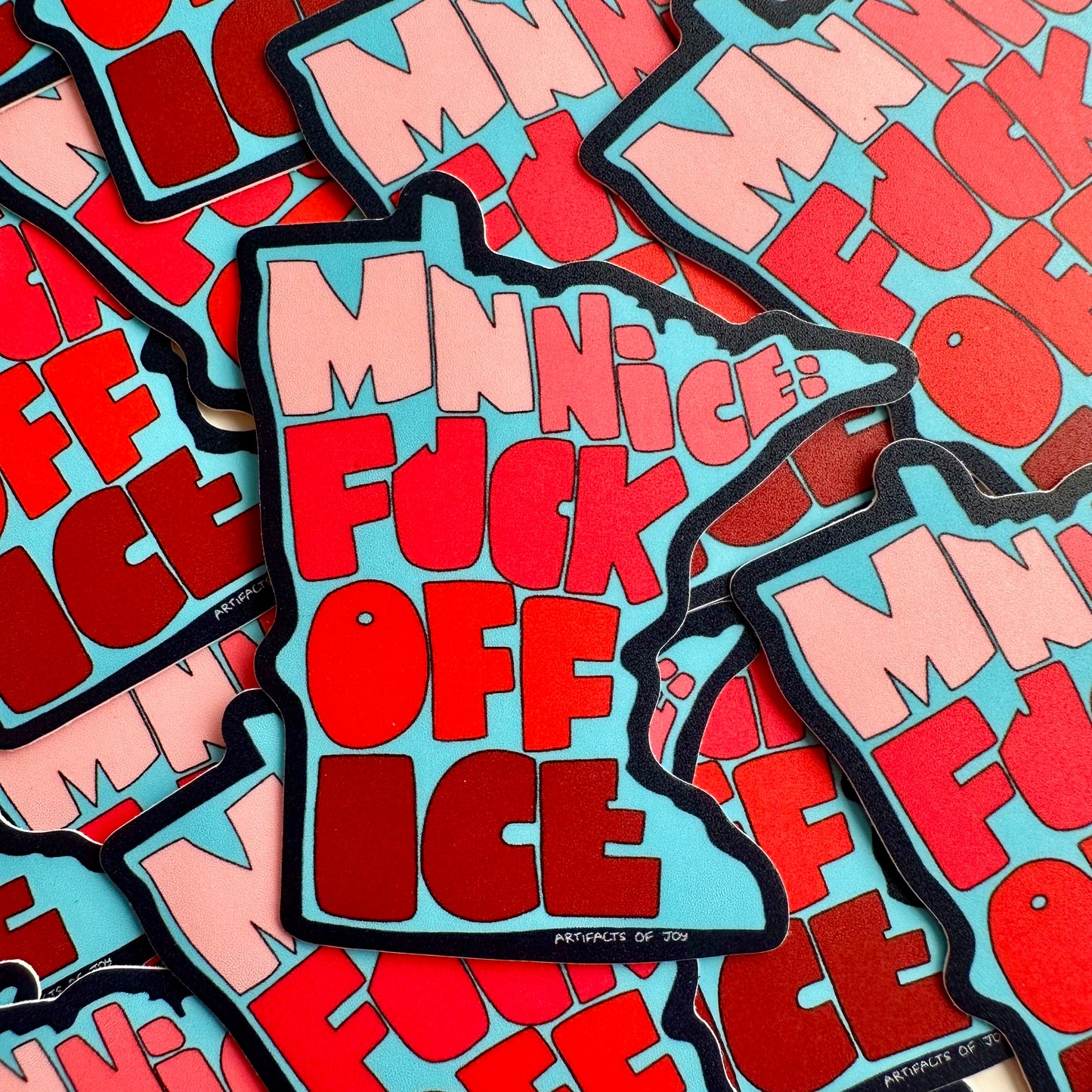 Sticker MN Nice Mutual Aide Fundraiser Sticker