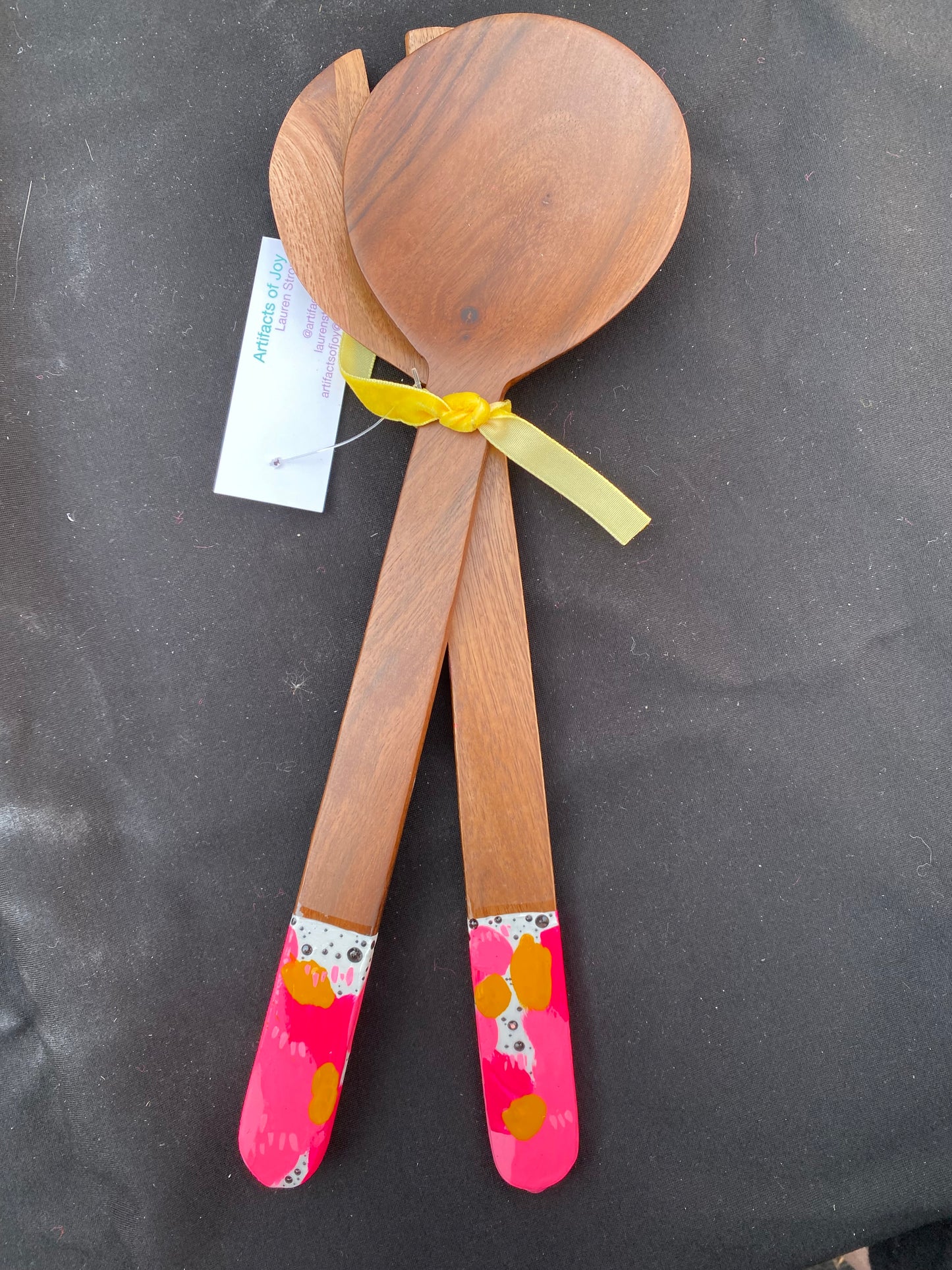 Serving Utensil Set Pinks and Gold