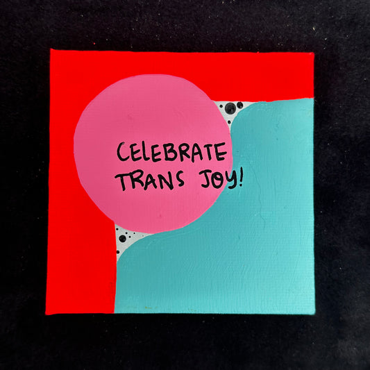 Tiny Feminist Painting Celebrate Trans Joy