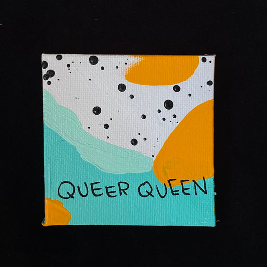 Tiny Feminist Painting Queer Queen