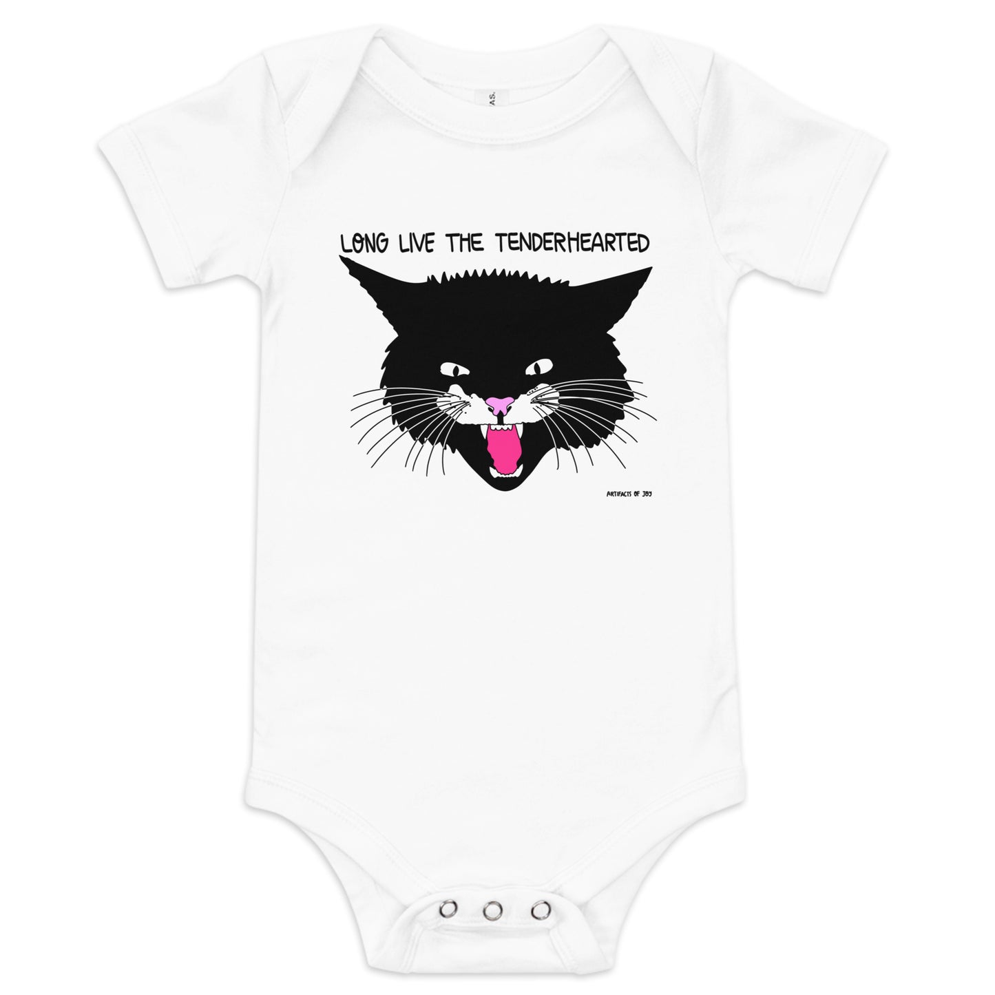 Baby Short Sleeve One Piece Long Live The Tenderhearted