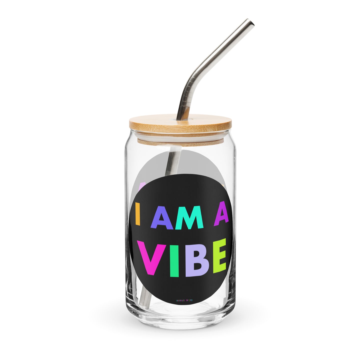 Can-Shaped Glass I Am A Vibe