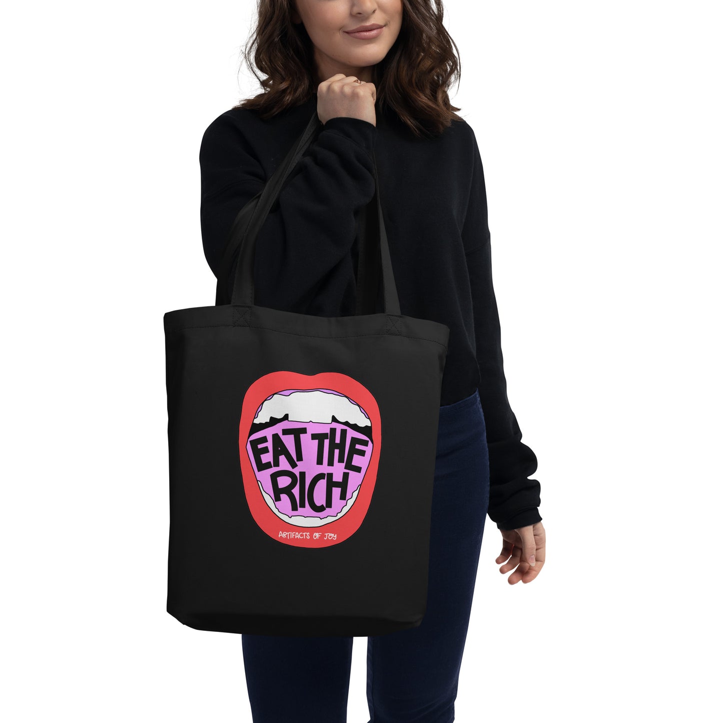 Eco Tote Bag Eat The Rich
