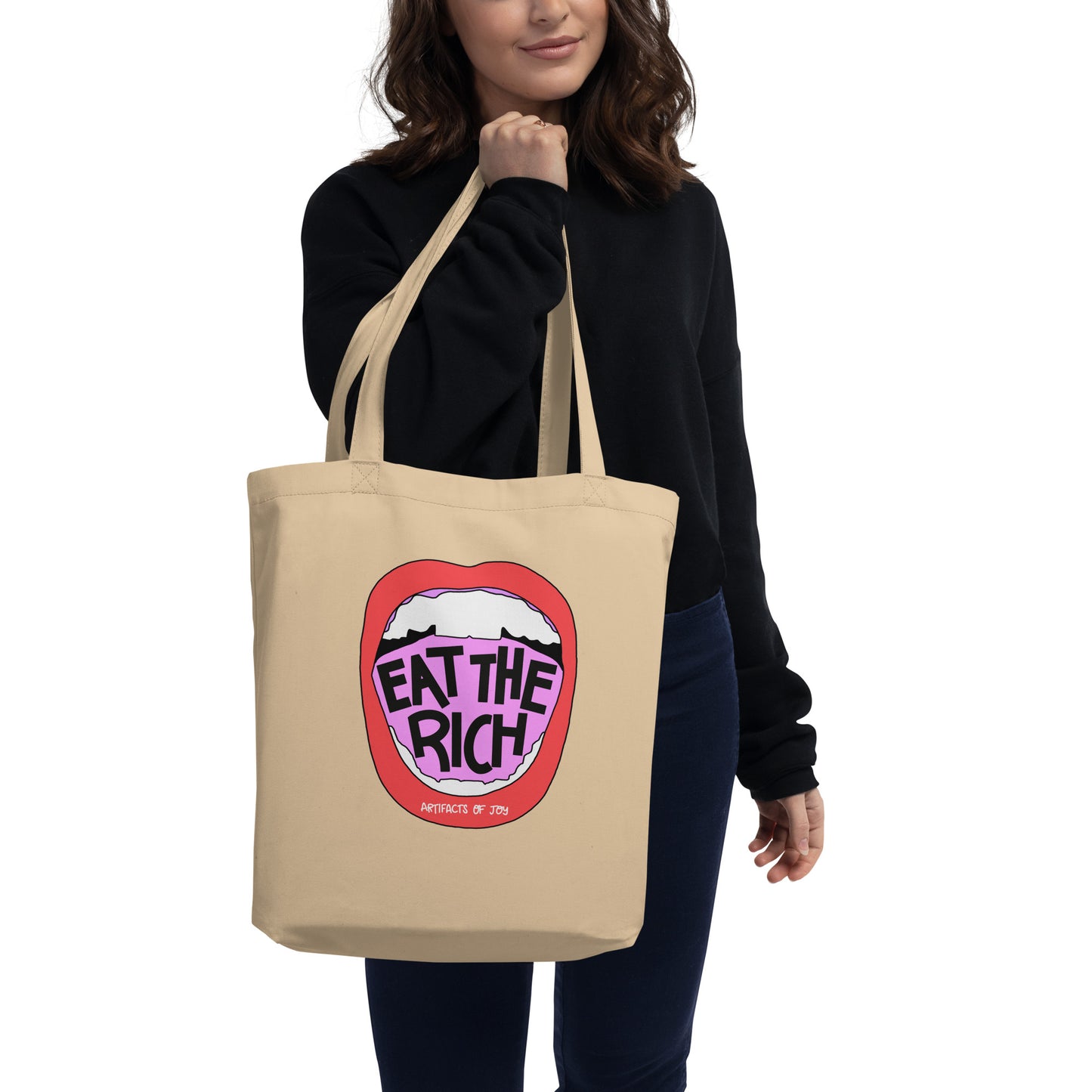 Eco Tote Bag Eat The Rich