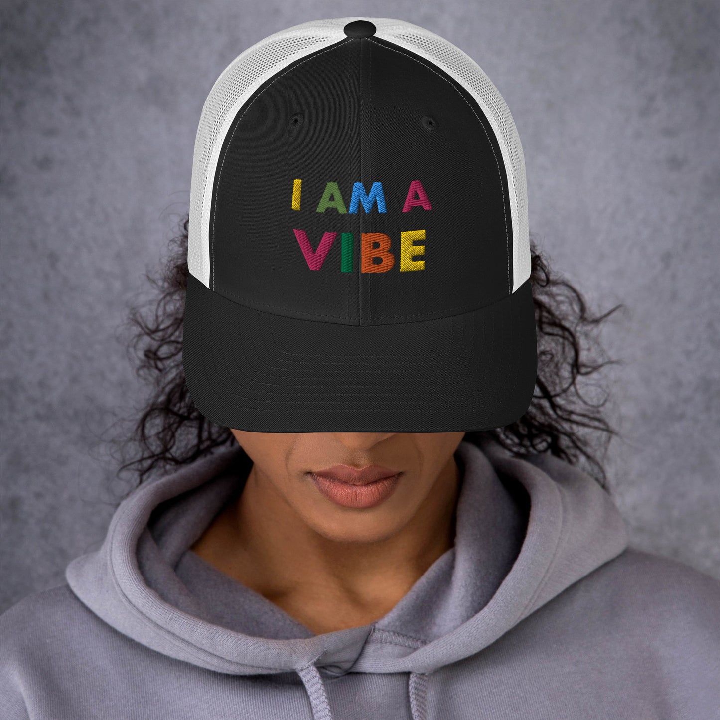 Hat Trucker Cap I Am A Vibe