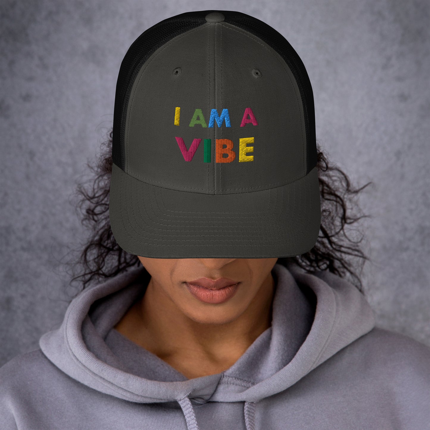 Hat Trucker Cap I Am A Vibe