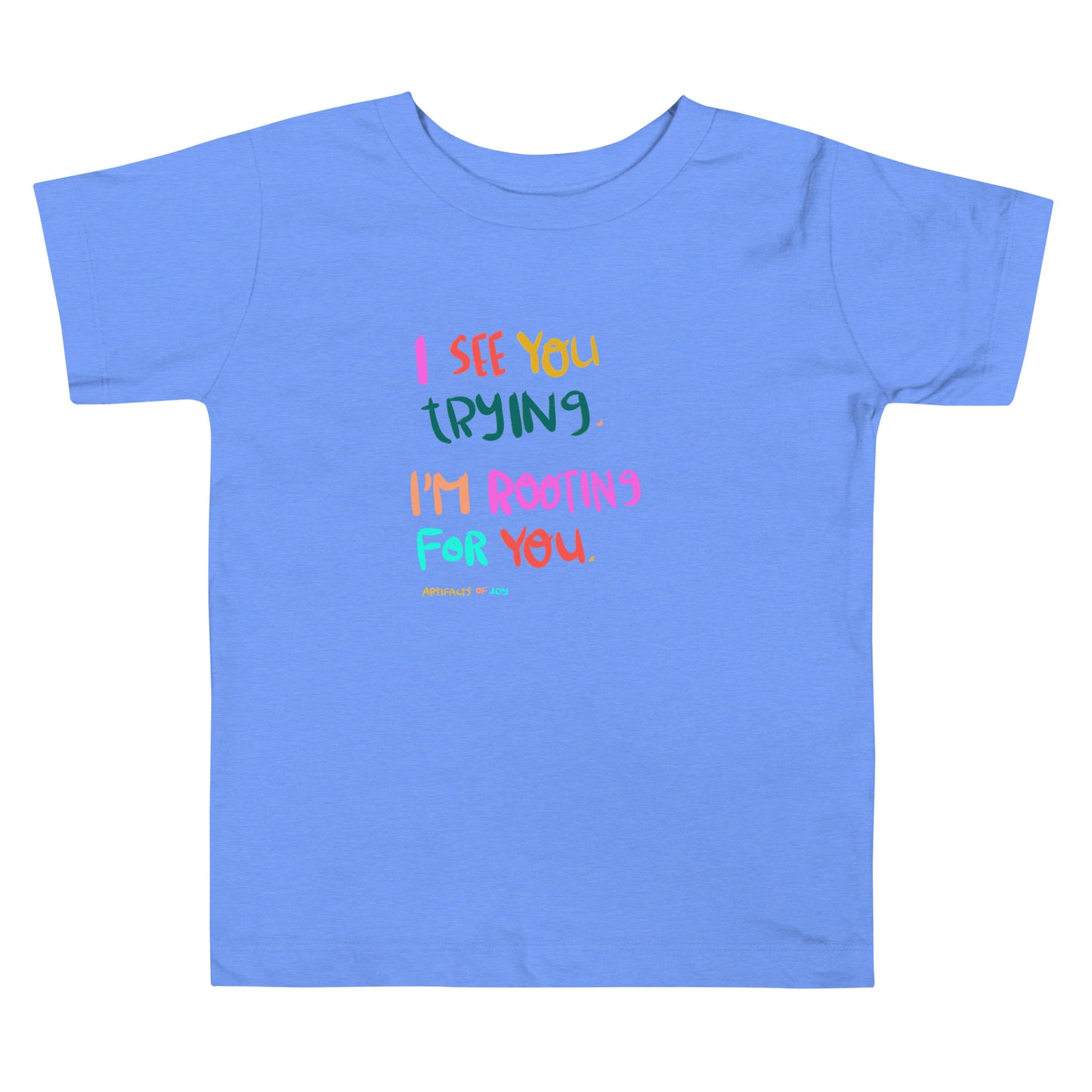 T-Shirt Toddler Short Sleeve I See You Trying