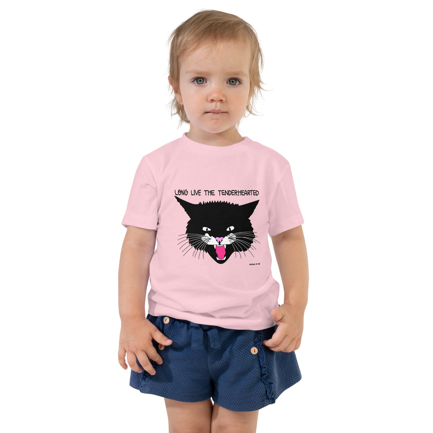 T-Shirt Toddler Short Sleeve Long Live The Tenderhearted