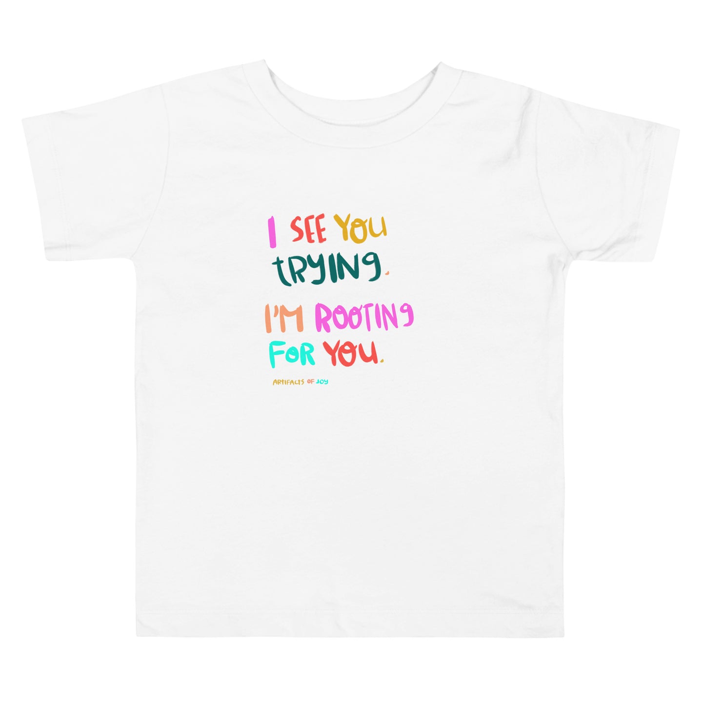 T-Shirt Toddler Short Sleeve I See You Trying