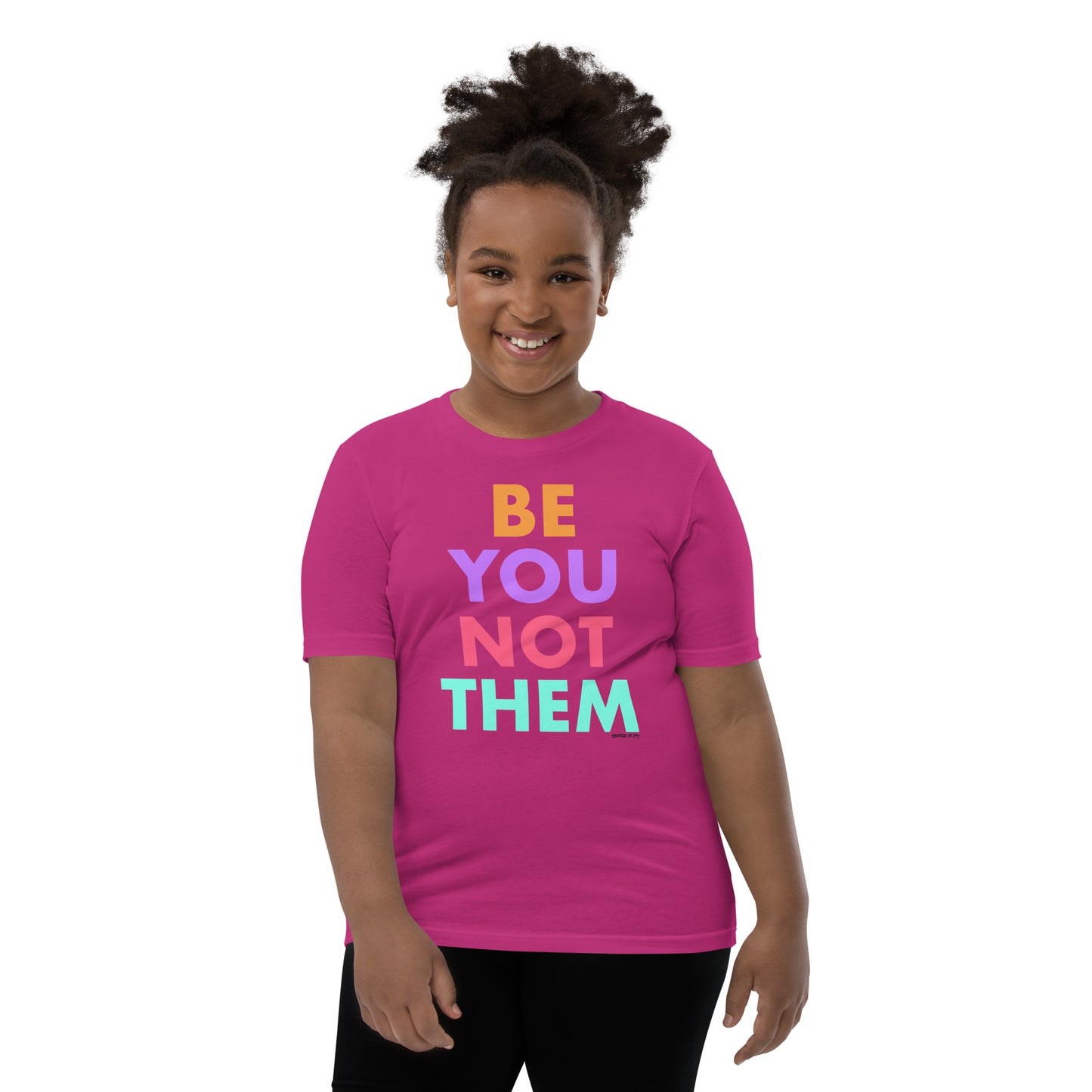 T-Shirt Youth Short Sleeve Be You Not Them