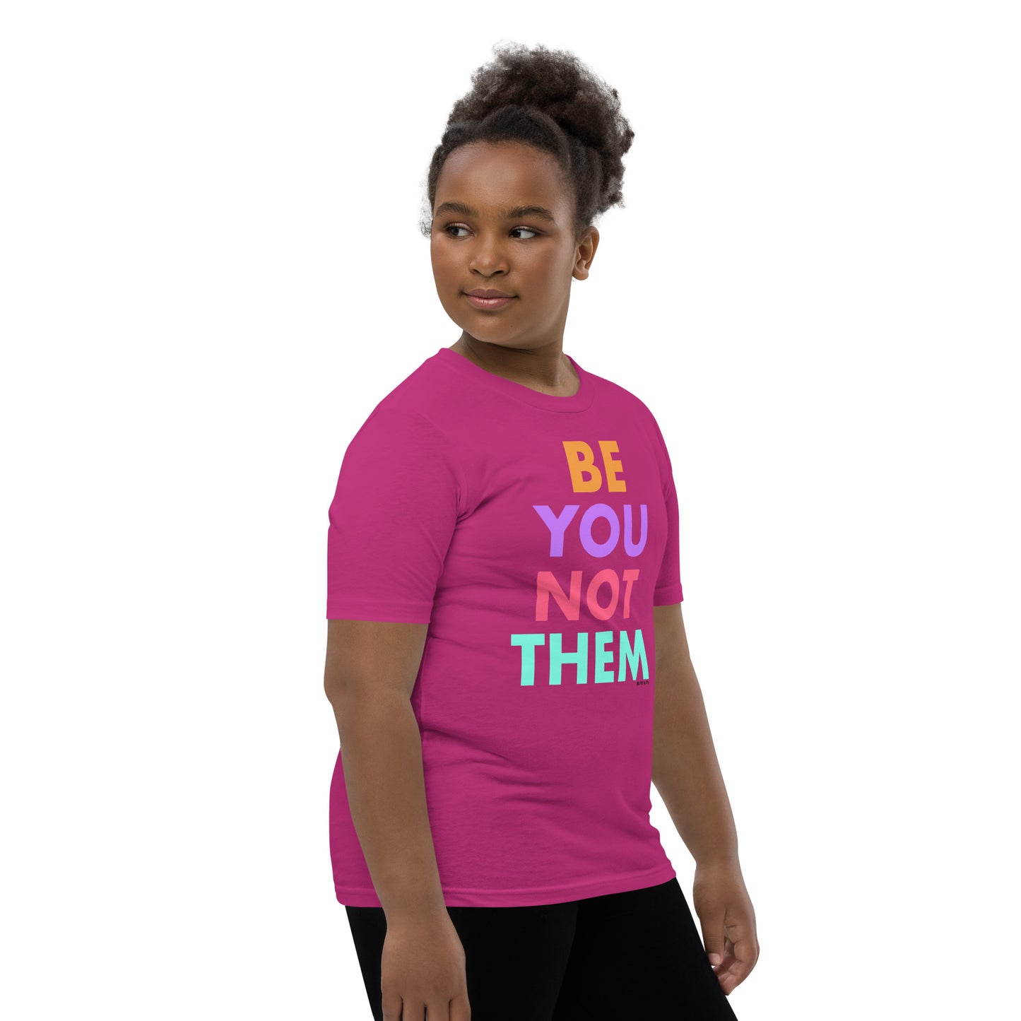 T-Shirt Youth Short Sleeve Be You Not Them