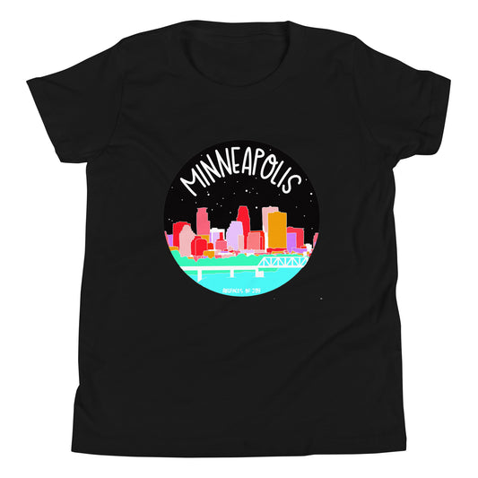T-Shirt Youth Unisex Short Sleeve Minneapolis