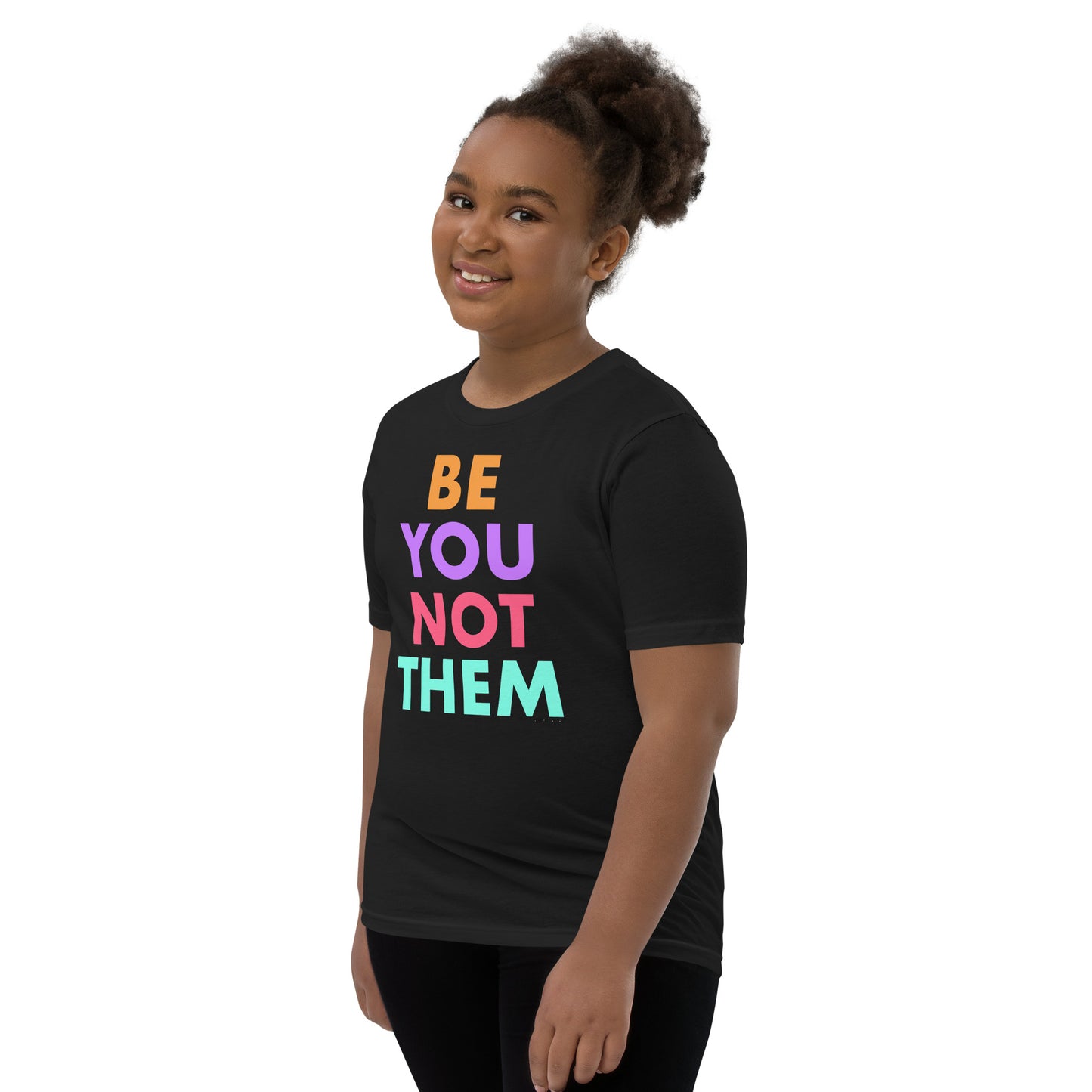 T-Shirt Youth Short Sleeve Be You Not Them