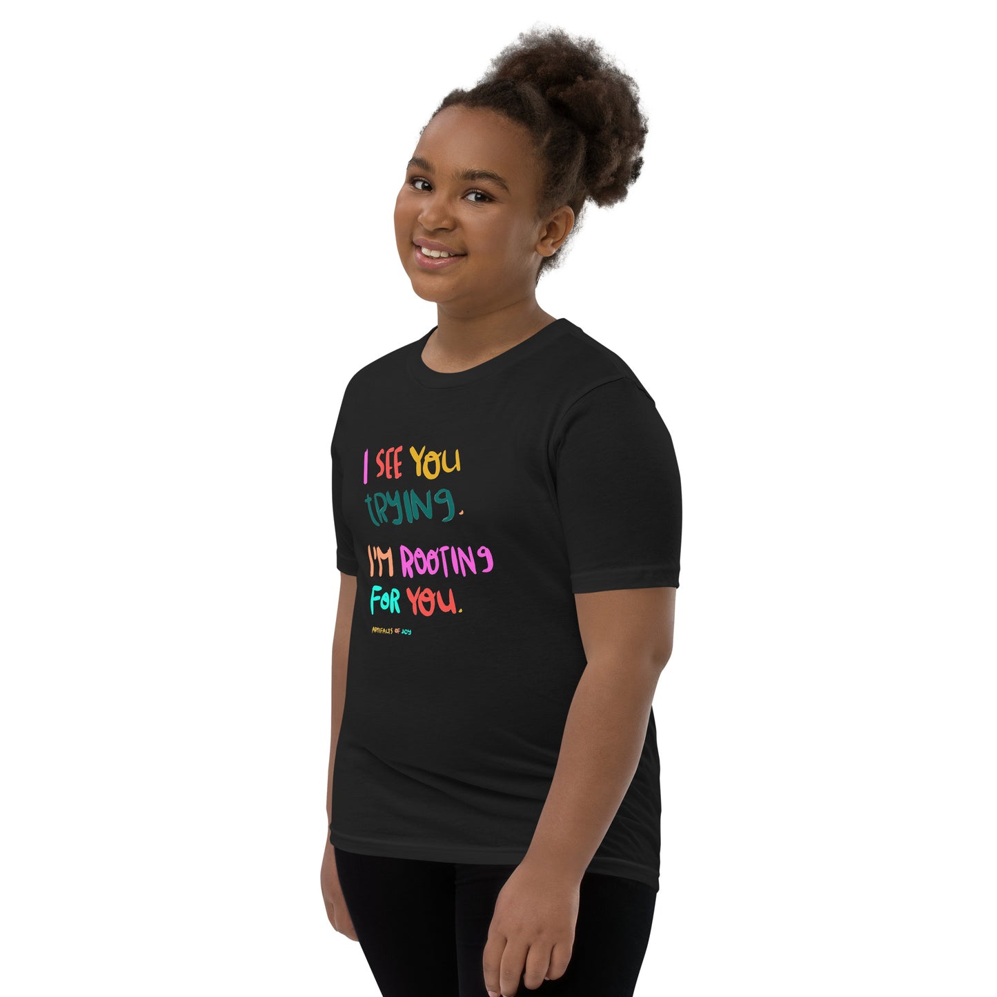 T-Shirt Youth Unisex Short Sleeve I See You Trying