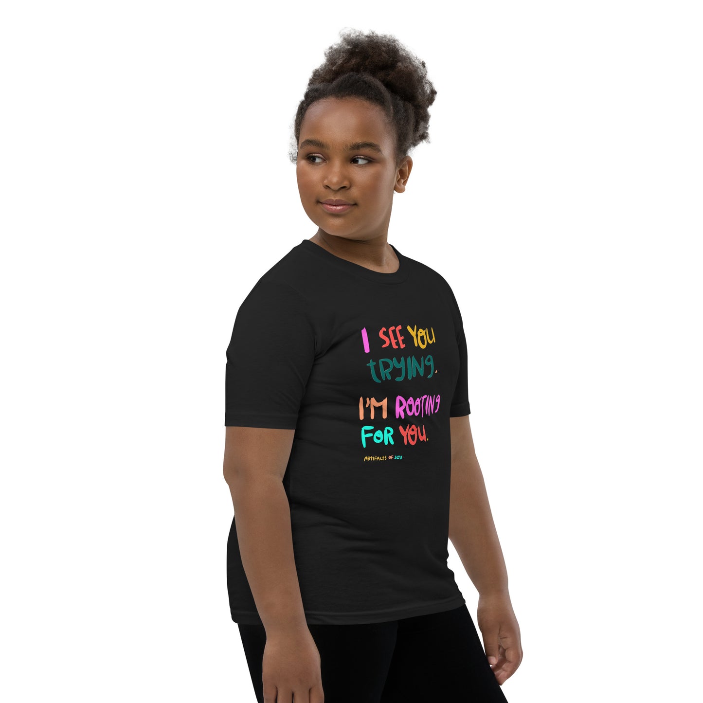 T-Shirt Youth Unisex Short Sleeve I See You Trying