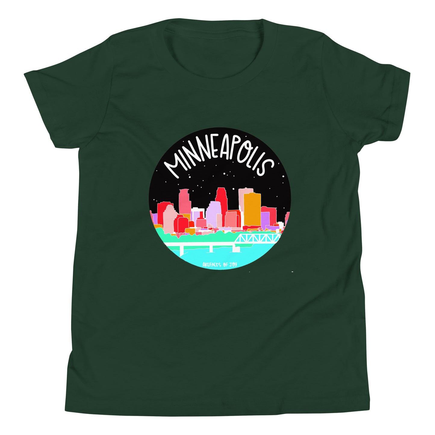 T-Shirt Youth Unisex Short Sleeve Minneapolis