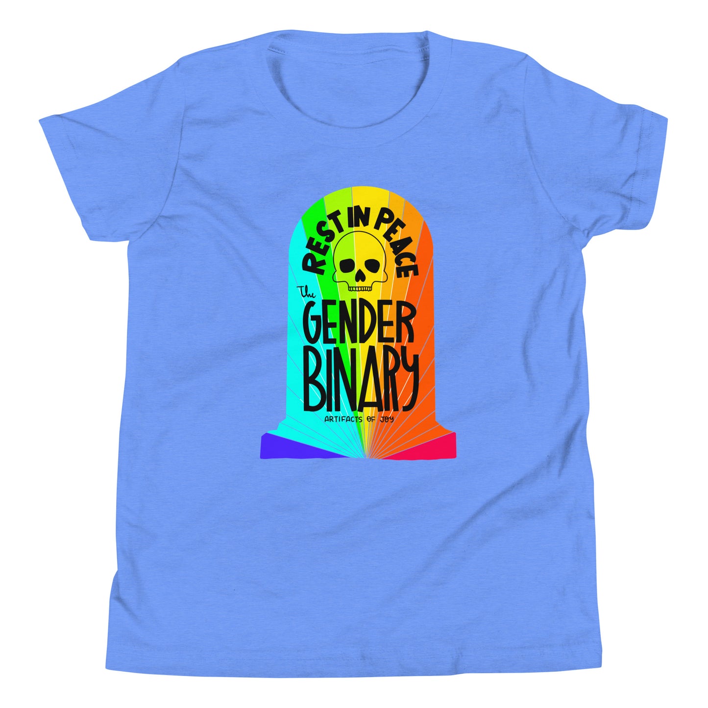 T-Shirt Youth Short Sleeve RIP Gender Binary