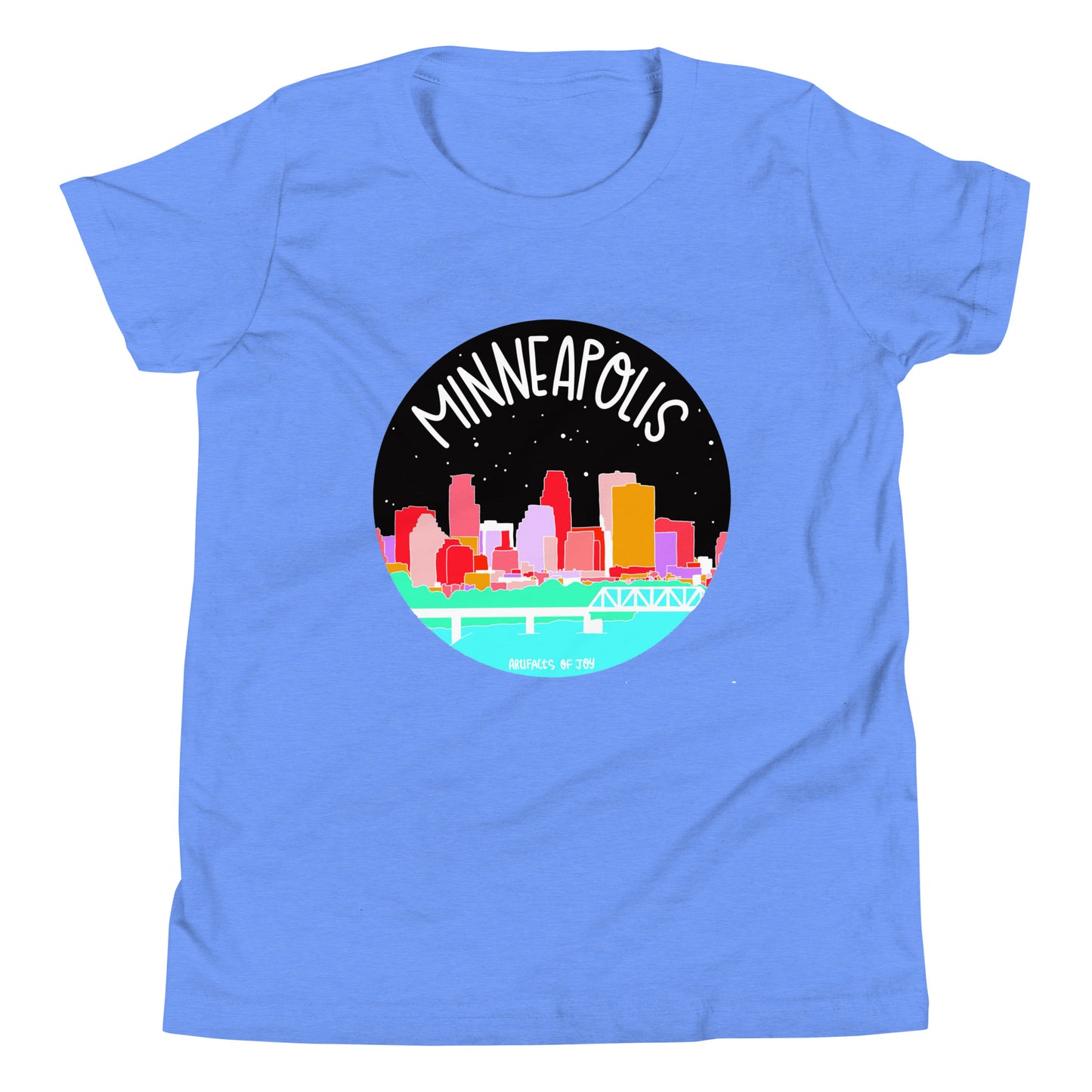 T-Shirt Youth Unisex Short Sleeve Minneapolis