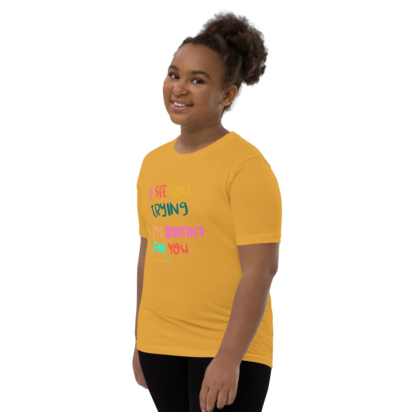 T-Shirt Youth Unisex Short Sleeve I See You Trying