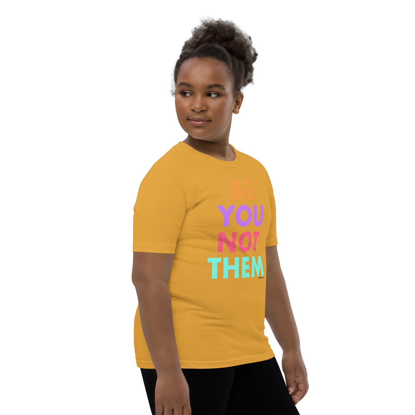 T-Shirt Youth Short Sleeve Be You Not Them