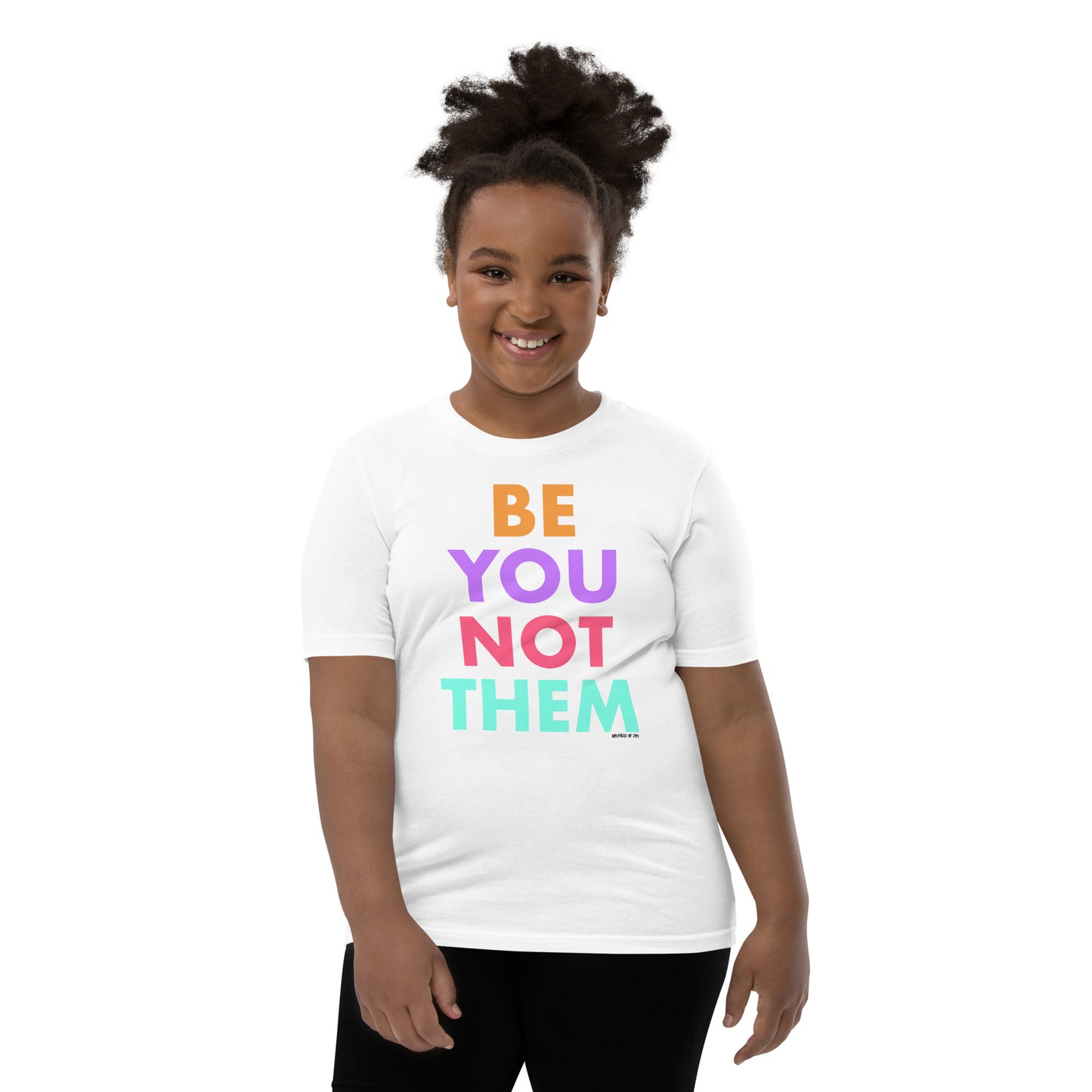 T-Shirt Youth Short Sleeve Be You Not Them