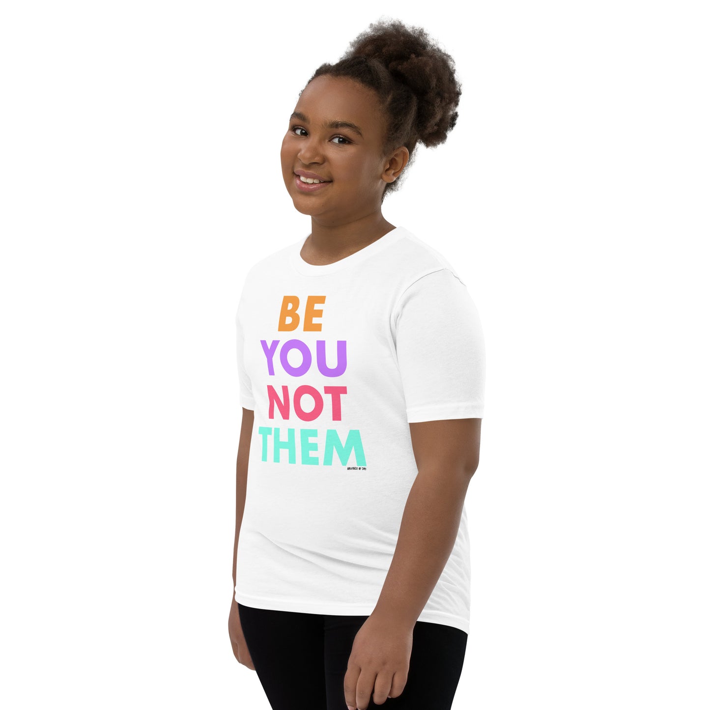 T-Shirt Youth Short Sleeve Be You Not Them