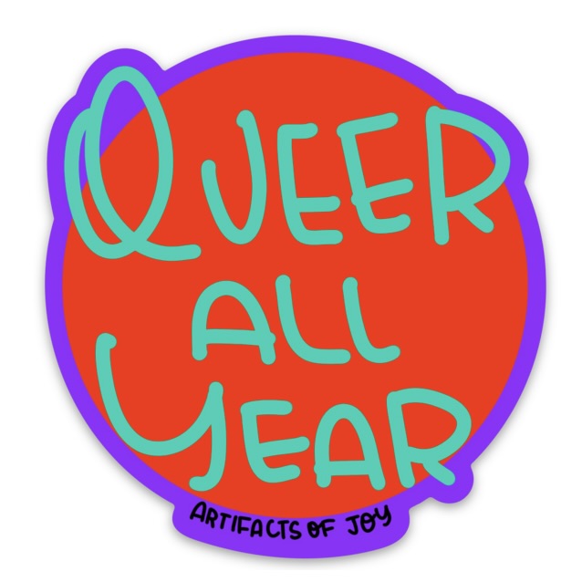 Sticker Queer All Year