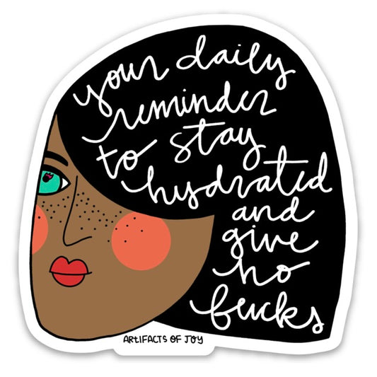 Sticker Your Daily Reminder To Stay Hydrated